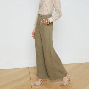 NWT L'Agence The Brie Linen Pant